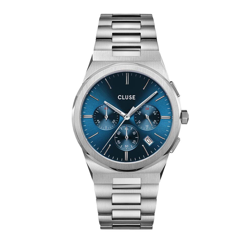 Montre Cluse Vigoureux Chrono Bleu - Montres classiques Homme | Marc Orian