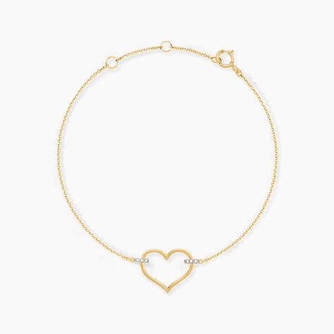 Bracelet Laila Or Jaune Diamant - Bracelets cha&icirc;nes Femme | Marc Orian