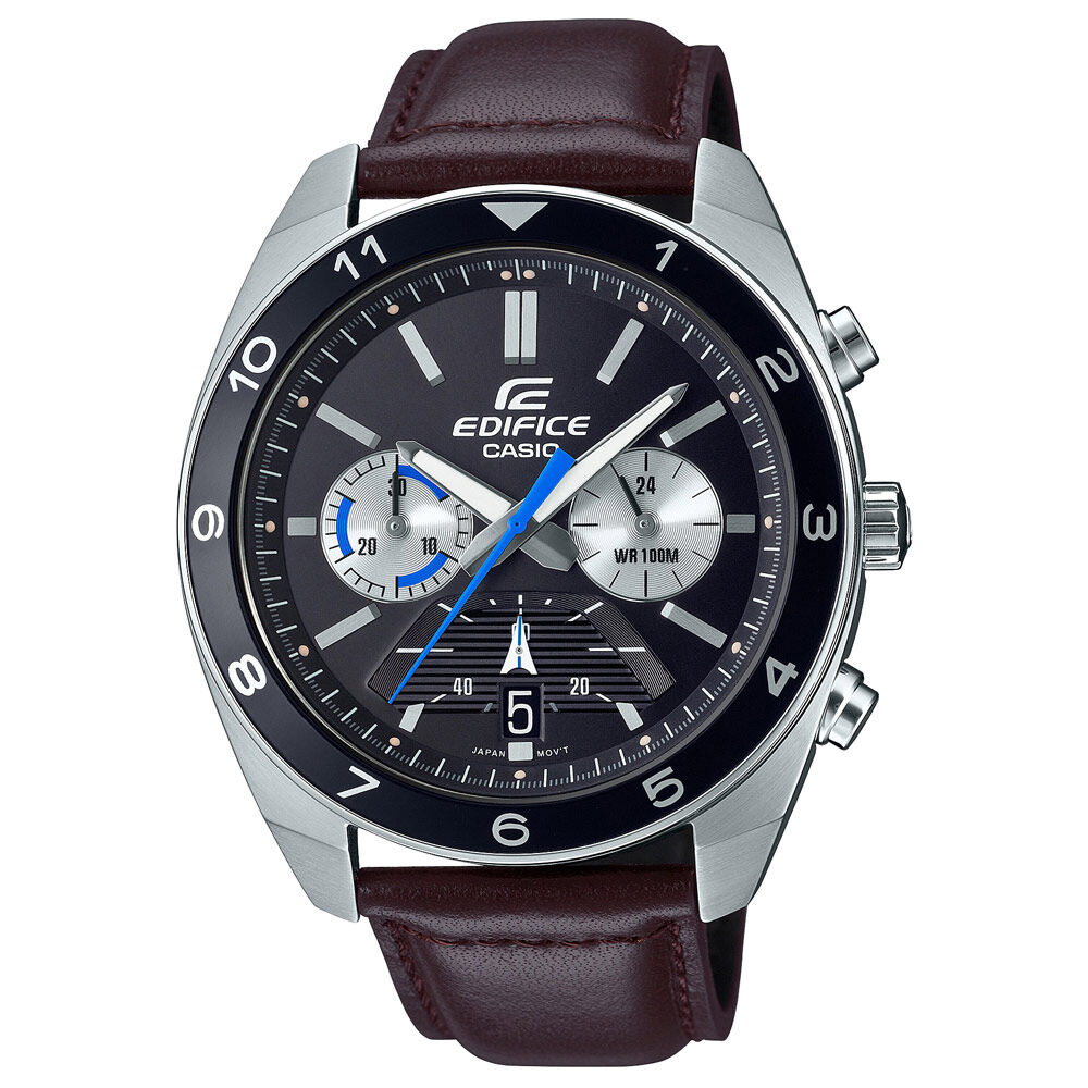 Casio edifice bracelet cuir clearance