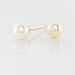 Boucles D'oreilles Suki Or Jaune Perle De Culture - Boucles d'oreilles mariage Femme | Marc Orian