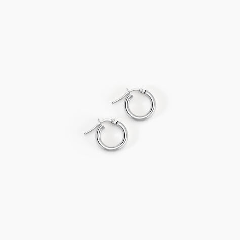 Créoles Verania Or Blanc - Créoles Femme | Marc Orian