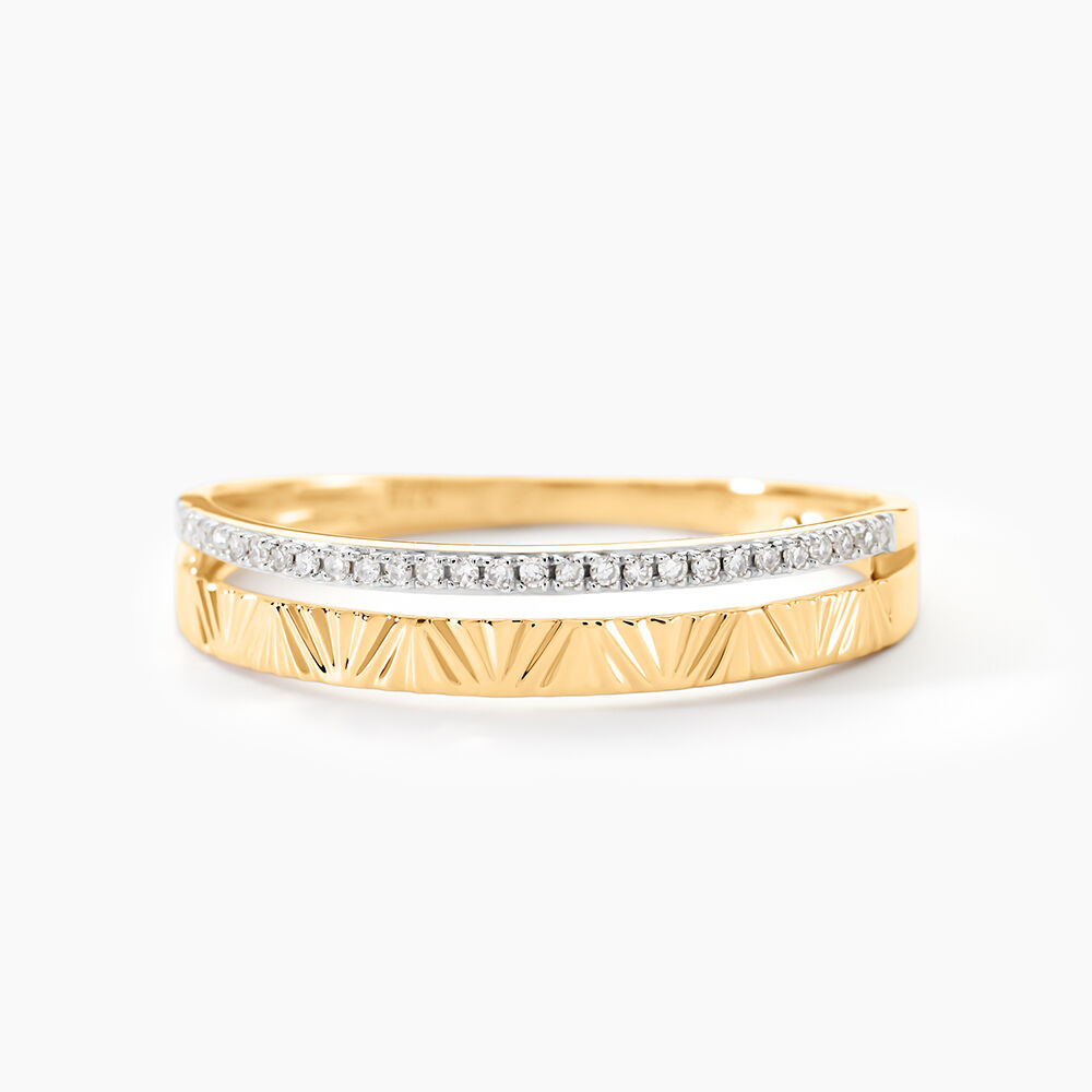 Bague Belinda Or Jaune Diamant - Bagues pierres pr&eacute;cieuses Femme | Marc Orian
