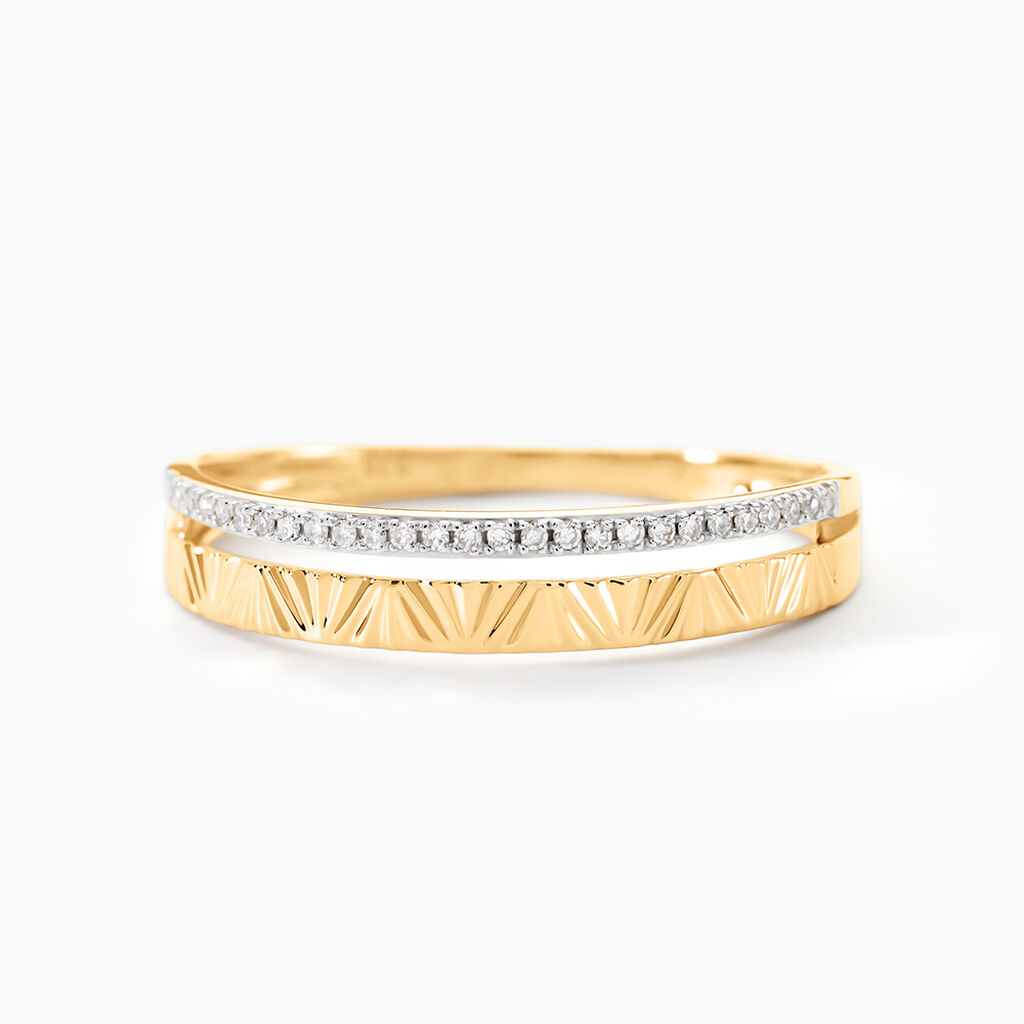 Bague Belinda Or Jaune Diamant - Bagues pierres pr&eacute;cieuses Femme | Marc Orian