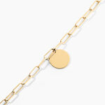 Bracelet Neala Plaqu&eacute; Or Jaune - Bracelets Medailles Femme | Marc Orian
