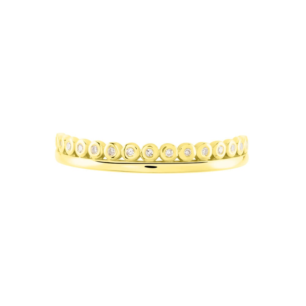 Bague Ursina Or Jaune Diamant - Parures de mariage Femme | Marc Orian