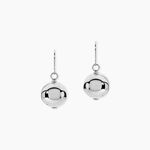 Boucles D'oreilles Pendantes Bilou Acier Blanc - Pendantes Femme | Marc Orian