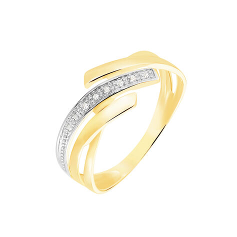 Bague Nermine Or Jaune Diamant - Bagues Femme | Marc Orian