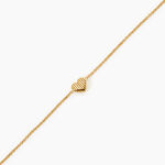 Bracelet Telia Argent Dor&eacute; A L'Or 750/1000 - Bracelets cha&icirc;nes Femme | Marc Orian