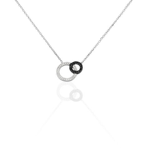 Collier Diana Argent Blanc Oxyde De Zirconium - Colliers avec pierres Femme | Marc Orian
