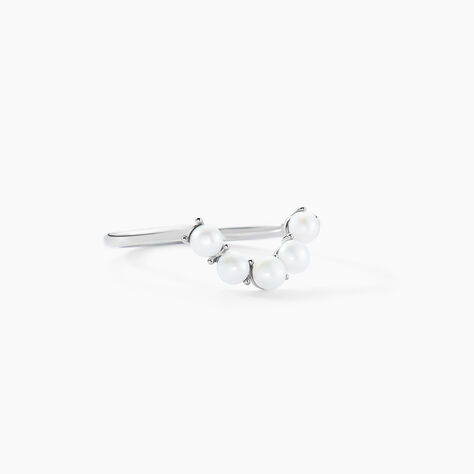 Bague Felisia Argent Blanc Perle De Culture - Bagues vintage Femme | Marc Orian