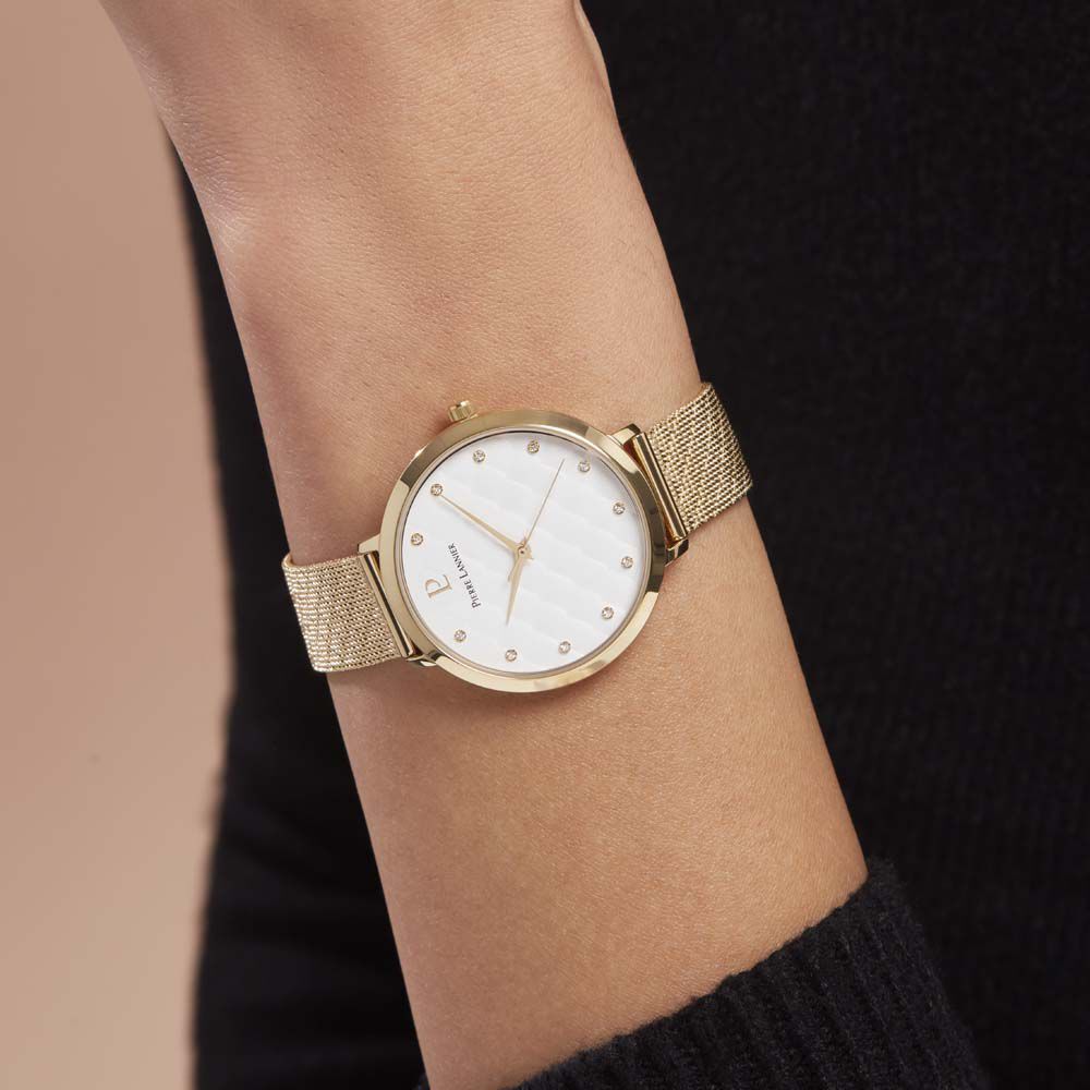 Montre Pierre Lannier Grace Blanc - Montres étanches Femme | Marc Orian