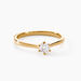 Bague Solitaire Athena Or Jaune Diamant