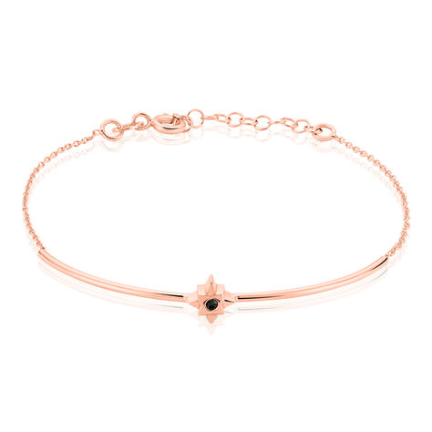 Bracelet Amante Argent Rose Oxyde De Zirconium - Bracelets fantaisie Femme | Marc Orian