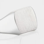 Chevali&egrave;re Gringoire Argent Blanc - Bijoux personnalis&eacute;s Homme | Marc Orian