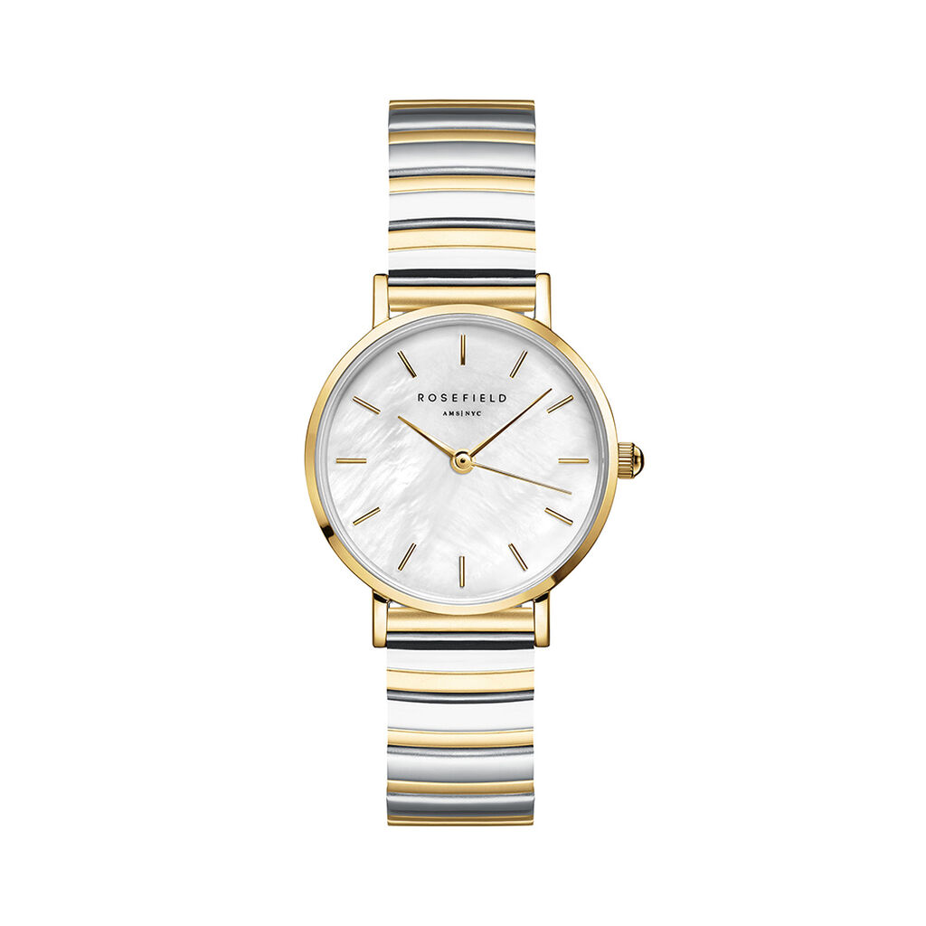 Montre Rosefield Small Edit Nacre Blanche - Montres &eacute;tanches Femme | Marc Orian