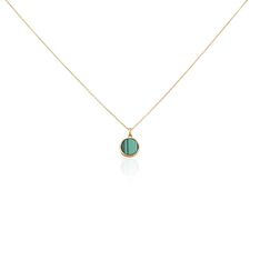 Collier Plaqué Or Neassa Malachite - Colliers Femme | Marc Orian