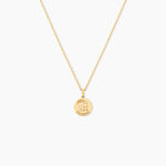 Pendentif Jannila Zodiaque Or Jaune - Bijoux personnalis&eacute;s Enfant | Marc Orian