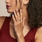 Bague Lisea Plaqu&eacute; Or Jaune Verre Et Oxyde De Zirconium - Bijoux fantaisie Femme | Marc Orian