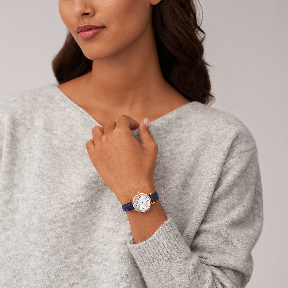 Montre Fossil Carlie Miniargenté - Montres classiques Femme | Marc Orian