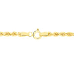 Collier Cordelia Maille Corde Or Jaune - Chaines Femme | Marc Orian