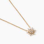 Collier Plaqu&eacute; Or Lisha Oxyde De Zirconium - Colliers avec pierres Femme | Marc Orian