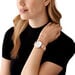 Montre Michael Kors Slim Runway Blanc - Montres étanches Femme | Marc Orian