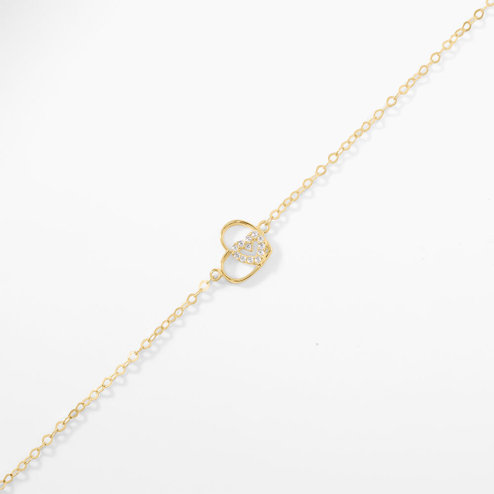 Bracelet Duilio Or Jaune Oxyde De Zirconium - Bracelets cha&icirc;nes Femme | Marc Orian