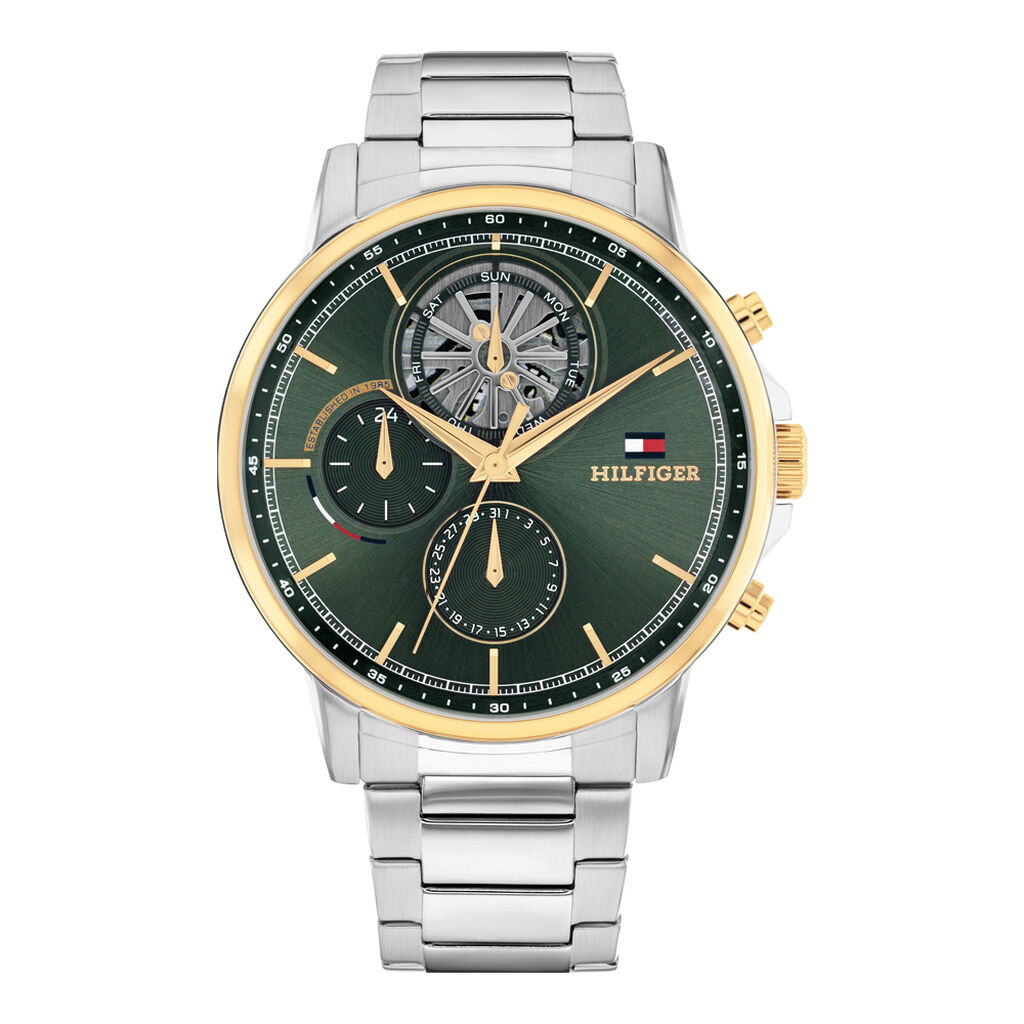 Montre Tommy Hilfiger Stewart Vert - Montres étanches Homme | Marc Orian