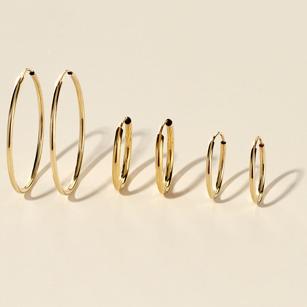 Cr&eacute;oles Dominae Or Jaune - Cr&eacute;oles Femme | Marc Orian