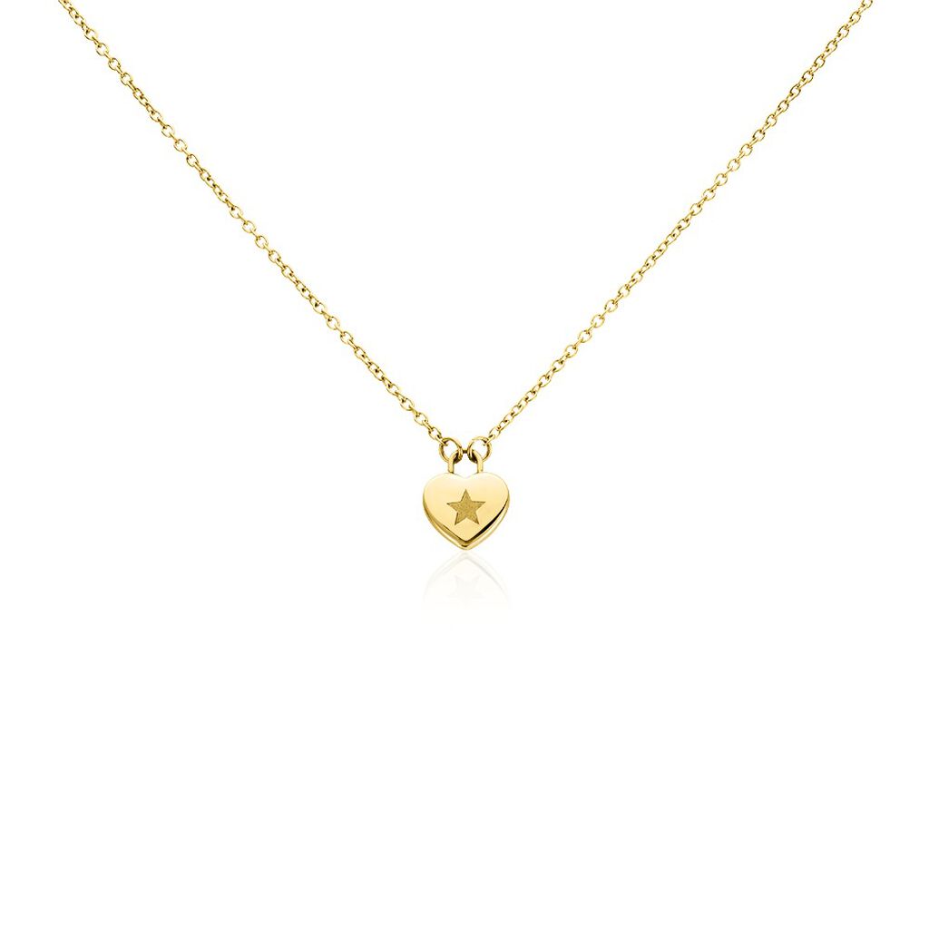 Collier Earline Acier Dor&eacute; - Colliers fantaisie Femme | Marc Orian