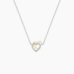 Collier Gine Or Jaune Argent Blanc Oxyde De Zirconium - Colliers avec pierres Femme | Marc Orian