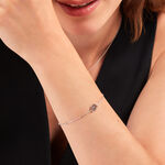 Bracelet Wisteria Argent Blanc Oxyde De Zirconium - Bracelets fantaisie Femme | Marc Orian