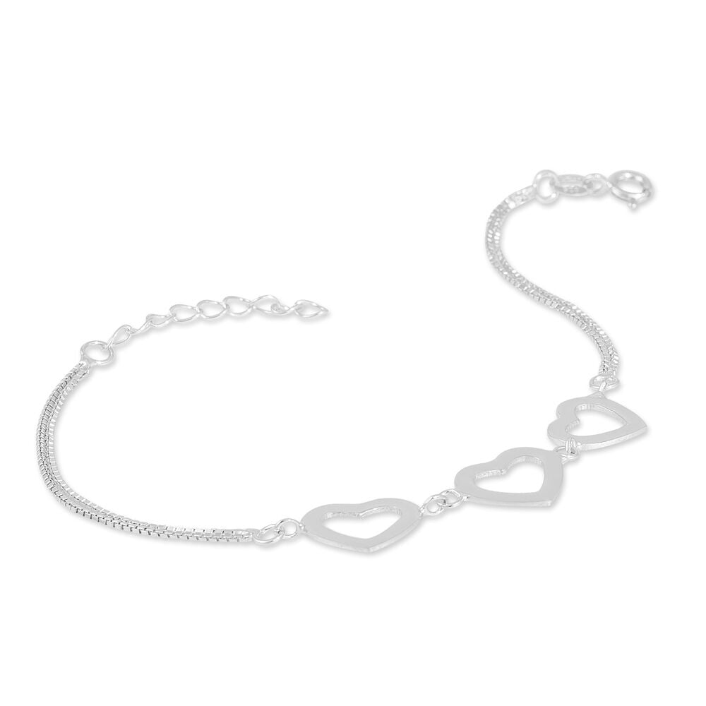 Bracelet Maylin Argent Blanc - Bracelets chaînes Femme | Marc Orian