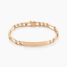 Bracelet Identité Bixente Plaqué Or Jaune - Gourmettes Homme | Marc Orian