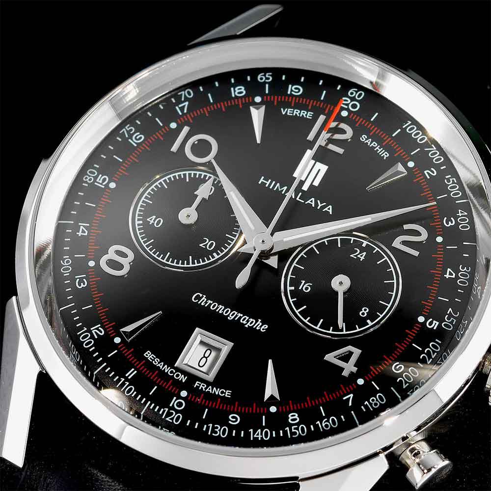 Montre Lip Himalaya Noir - Montres classiques Homme | Marc Orian