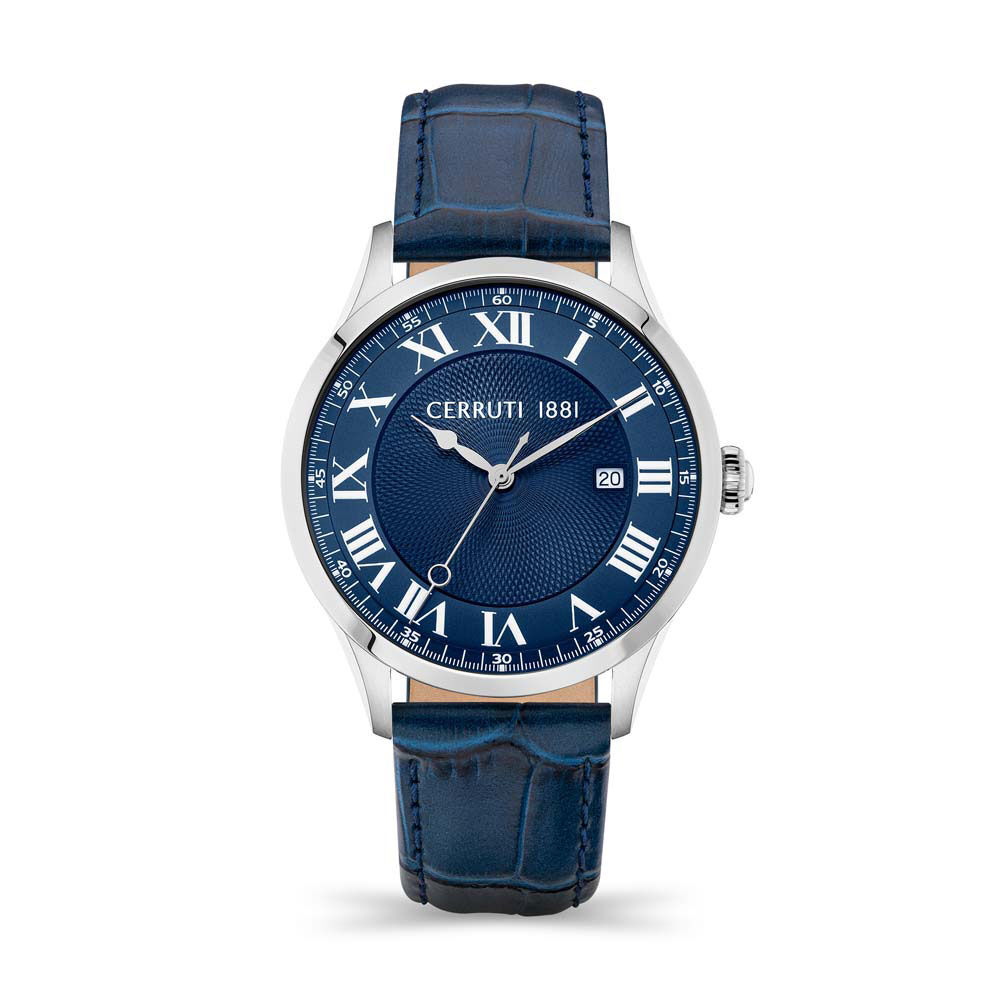 Montre Cerruti Torcegno Bleu - Montres classiques Homme | Marc Orian