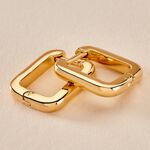 Cr&eacute;oles Ileen Plaqu&eacute; Or Jaune - Cr&eacute;oles Femme | Marc Orian