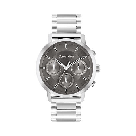 Montre Calvin Klein Gauge Multifonctions Gris - Montres &eacute;tanches Homme | Marc Orian