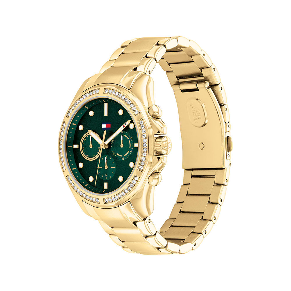 Montre Tommy Hilfiger Brooklyn Vert - Montres classiques Femme | Marc Orian