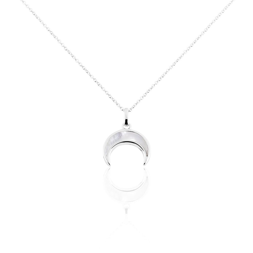 Collier Zea Argent Nacre - Colliers avec pierres Femme | Marc Orian