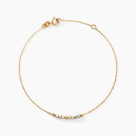 Bracelet Aurelya Or Bicolore - Bracelets chaînes Femme | Marc Orian