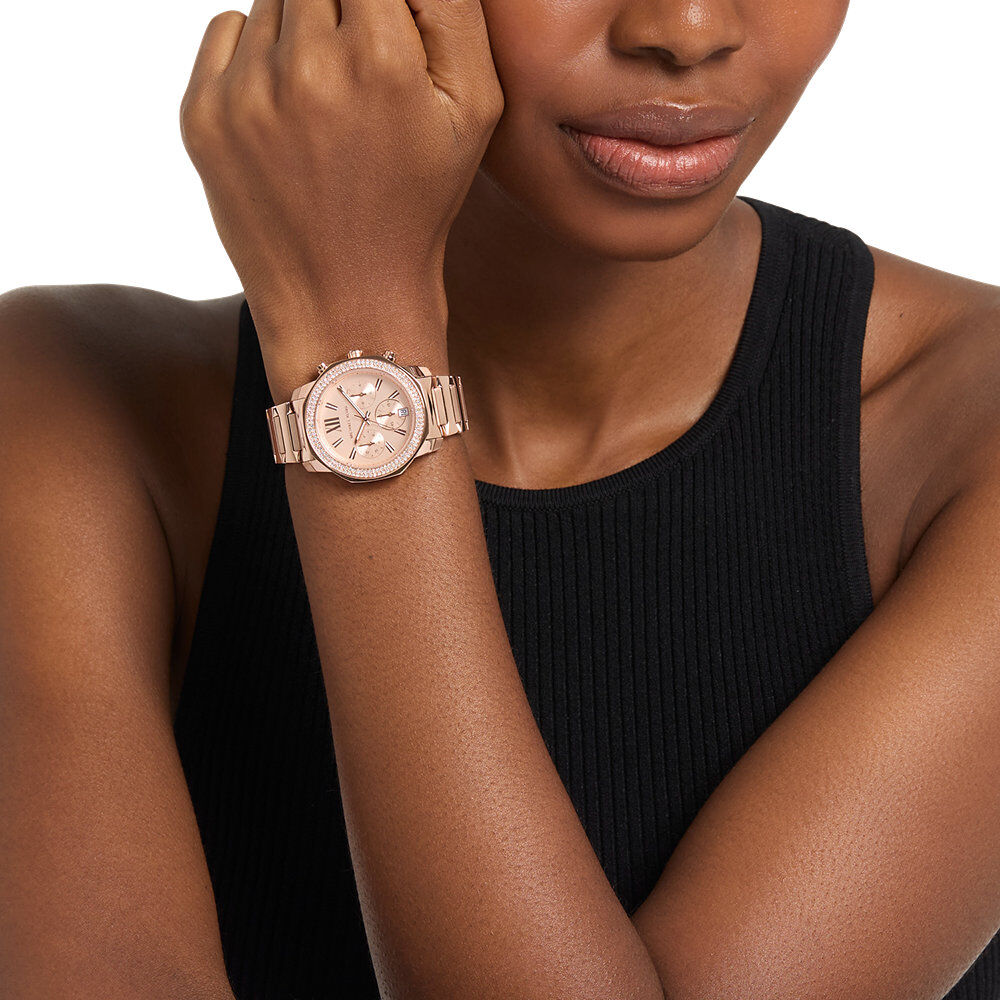Montre Michael Kors Prescott Rose - Montres &eacute;tanches Femme | Marc Orian