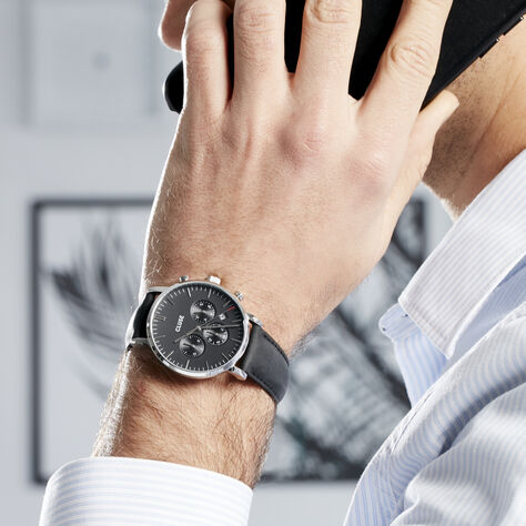 Montre Cluse Aravis Noir - Montres sport Homme | Marc Orian