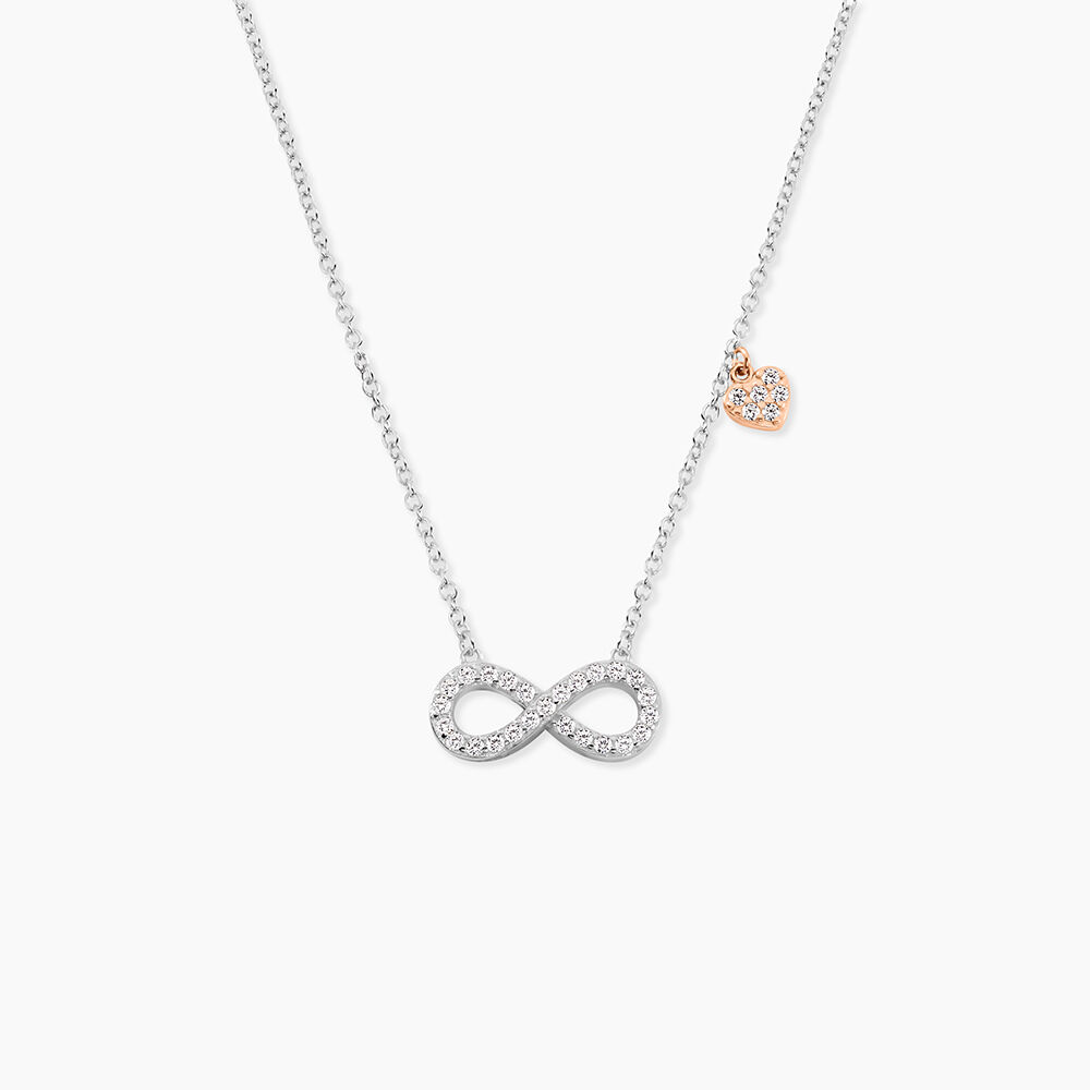 Collier Nella Argent Blanc Oxyde De Zirconium - Colliers avec pierres Femme | Marc Orian