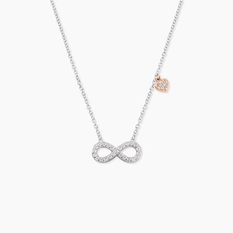 Collier Nella Argent Blanc Oxyde De Zirconium - Colliers avec pierres Femme | Marc Orian