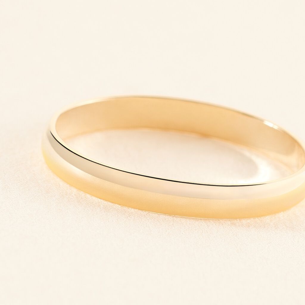 Alliance Meredithe Demi Jonc Classique Or Jaune - Alliances Famille | Marc Orian