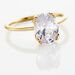 Bague Solitaire Plaqué Or Liber Oxyde De Zirconium - Solitaires Femme | Marc Orian