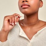 Collier Sohila Argent Blanc Oxyde De Zirconium - Colliers avec pierres Femme | Marc Orian