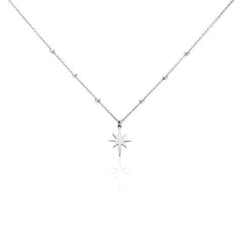 Collier Pearce Argent Blanc - Colliers Femme | Marc Orian