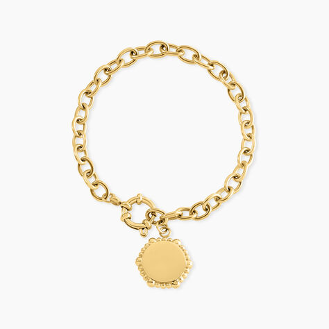 Bracelet Alexanne Acier Jaune - Bracelets cha&icirc;nes Femme | Marc Orian